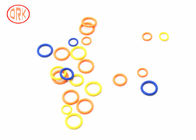 حلقات مطاط السيليكون القياسية من FDA الملونة ذات قوة الشد العالية
