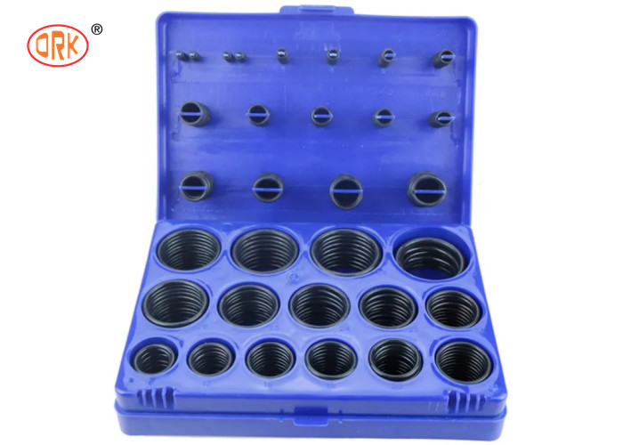 أسود 382pcs مانعة للتسرب NBR O Rings باللون الأحمر الأزرق الأصفر O Ring Kits للشاحنة