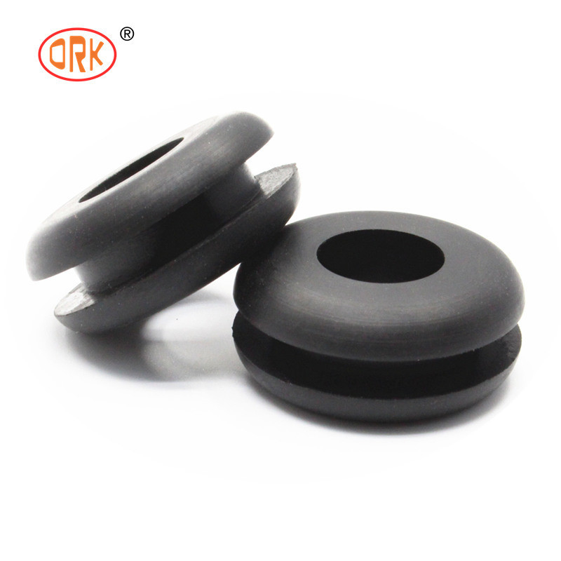 الصناعية الدرجة السيليكون المطاطية Grommets مع قوة السحب حماية الأسلاك المخصصة الكابل الكهربائي حماية
