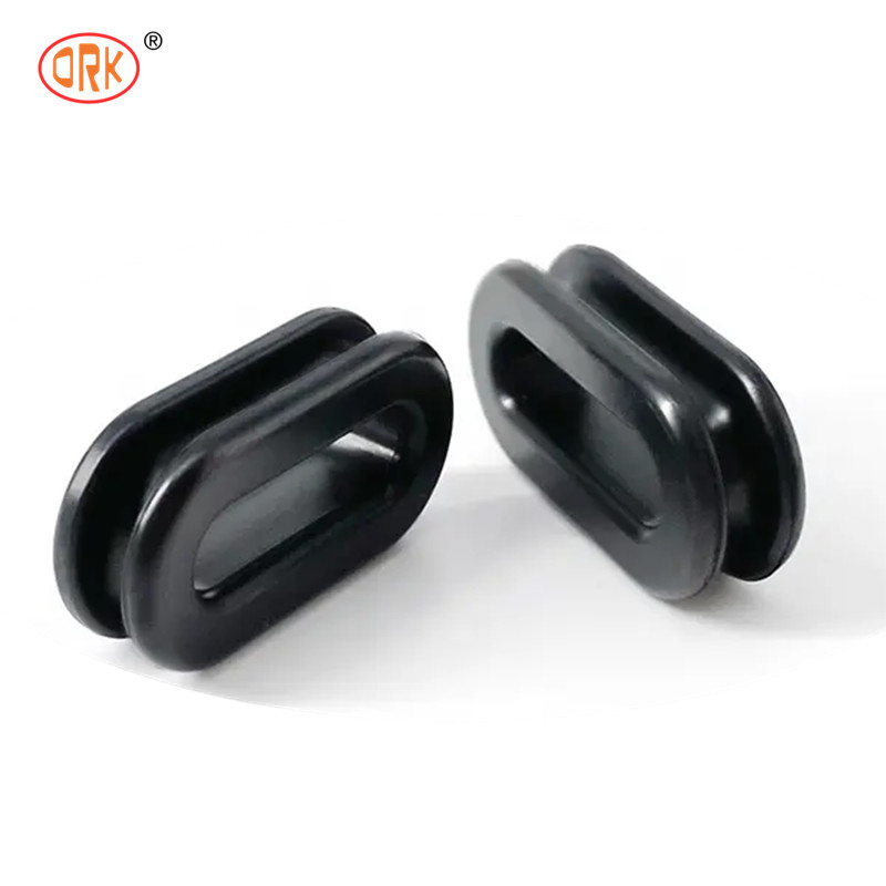 الصناعية الدرجة السيليكون المطاطية Grommets مع قوة السحب حماية الأسلاك المخصصة الكابل الكهربائي حماية