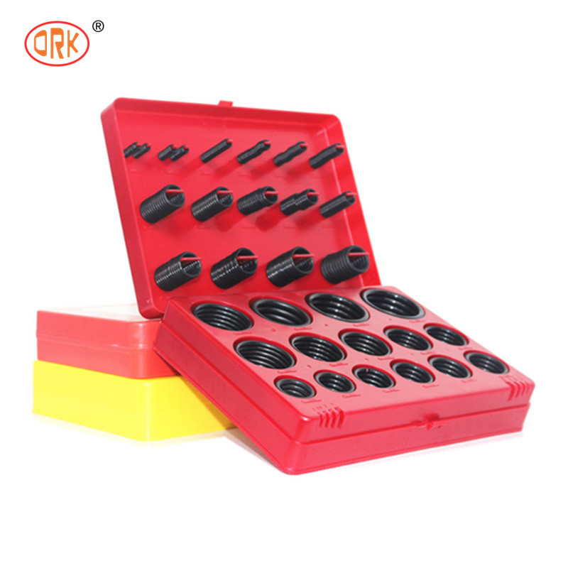 NBR O Ring Box 419PCS 30size 90 Durometer O Ring Kit المطاط O حلقات مجموعة متنوعة