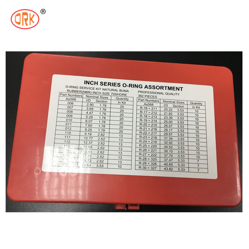 PG Standard Metric Matte 90 Durometer O Ring Kit Assortment 397 قطعة أدوات حلقات O الهيدروليكية
