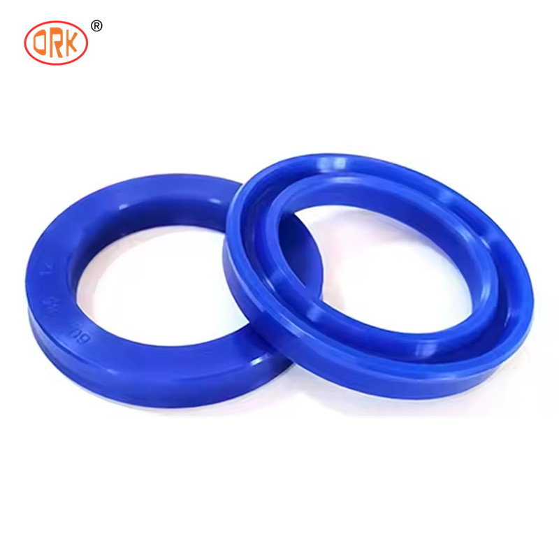 الختم الزرقاء NBR U Cup Ring للأسطوانات الهيدروليكية بمقاومة ممتازة للكشط ومقاومة جيدة للارتداد