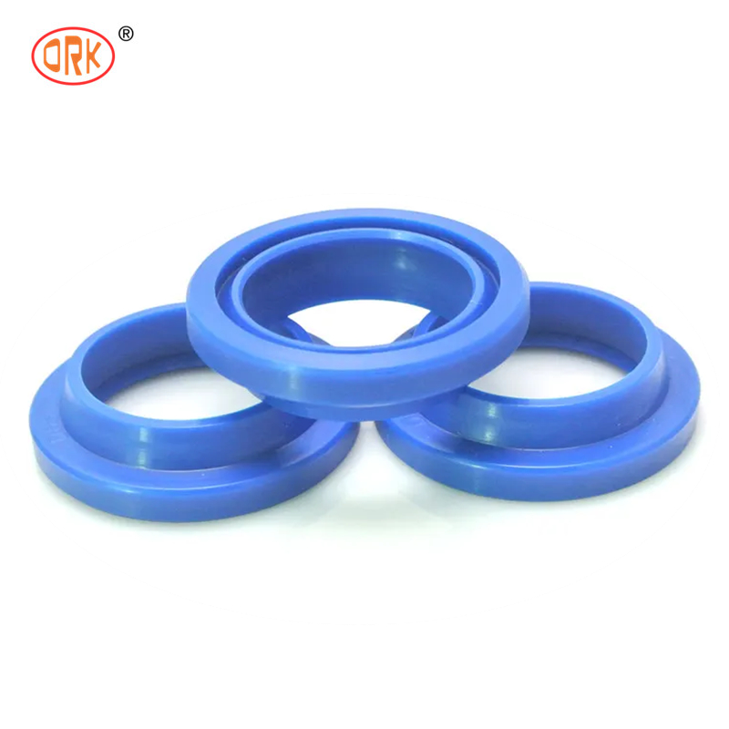الختم الزرقاء NBR U Cup Ring للأسطوانات الهيدروليكية بمقاومة ممتازة للكشط ومقاومة جيدة للارتداد