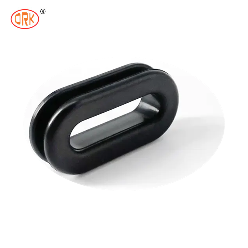 Industrial Silicone Wire Grommet, Rubber Hole Grommet with Silicone NBR EPDM FKM Available, Waterproof Dustproof Vibration Damping for Electronic Equipment Panel